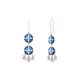 Floral Circlet Drops Earrings