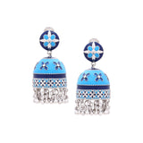 Regal Phool Mahal Jhumka Earrings