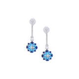 Majestic Mosaic Drop Earrings