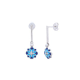 Majestic Mosaic Drop Earrings