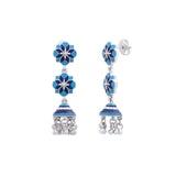 Majestic Mosaic Jhumka Earrings