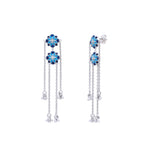 Majestic Mosaic Chandelier Earrings