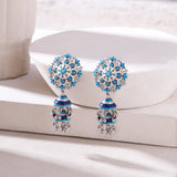 Mehrangarh Gardenia Jhumka Earrings