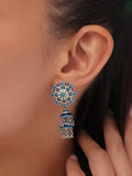 Mehrangarh Gardenia Jhumka Earrings