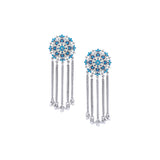 Mehrangarh Gardenia Chandelier Earrings