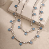 Mehrangarh Moonbeam Layered Necklace