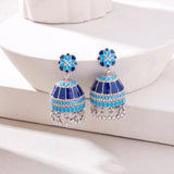 Fortress Filigree Jhumka Earrings