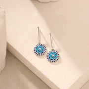 Mughal Motif Drop Earrings