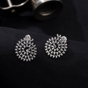 Spiral Serenity Stud Earrings