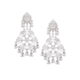 Divine Diya Blossom Chandelier Earrings