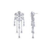 Divine Diya Chandelier Earrings