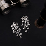 Divine Diya Chandelier Earrings