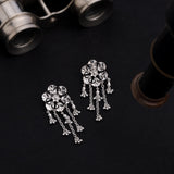 Divine Diya Chandelier Earrings