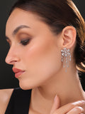 Divine Diya Chandelier Earrings
