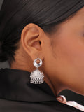 Moonlit Dreamcatcher Jhumka Earrings