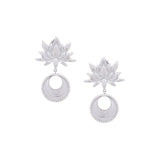 Lotus Moonlight Drop Earrings