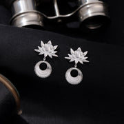 Lotus Moonlight Drop Earrings