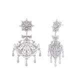 Aster Sunbeam Chandelier Earrings