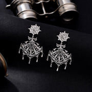 Aster Sunbeam Chandelier Earrings