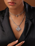 Aster Flower Harmony Necklace