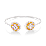 Petal Radiance Cuff Bracelet