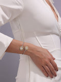 Petal Radiance Cuff Bracelet