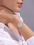 Radiant Sunburst Cuff Bracelet