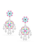 Floral Festival Dangler Earrings