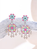 Floral Festival Dangler Earrings