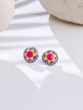 Sunburst Harmony Stud Earrings