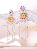 Desert Star Lotus Dangler Earrings