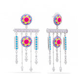 Enchanted Sunburst Harmony Dangler Earrings