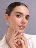 Radiant Reflection Stud Jhumka Earrings