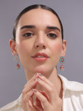 Radiant Reflection Stud Jhumka Earrings