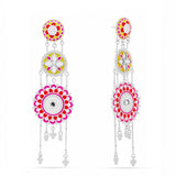 Sunlit Symphony Tiered Dangler Earrings