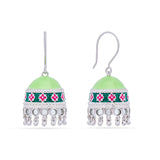 Verdant Dream Jhumka Earrings