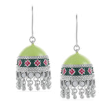 Verdant Dream Jhumka Earrings