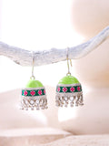 Verdant Dream Jhumka Earrings