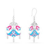 Fleeting Flora Dangler Earrings