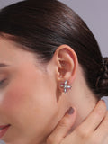 Lotus Reflection Stud Earrings