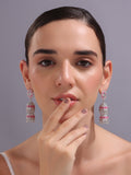 Petal Perfection Tiered Jhumka Earrings