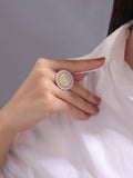 Radiant Sunburst Ring