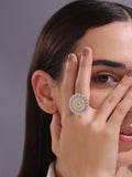 Radiant Sunburst Ring