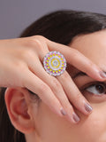 Radiant Sunburst Ring