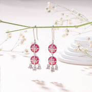 Blushing Blossom Drop Earrings