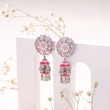 Mehrangarh Charm Jhumka Earrings