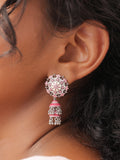 Mehrangarh Charm Jhumka Earrings