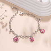 Rose Garden Charm Bracelet