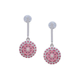 Pink Palace Drop Earrings