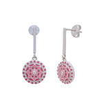 Pink Palace Drop Earrings